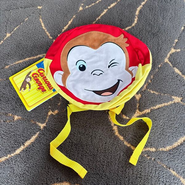 おさるのジョージ プレミアムフェイスリュック