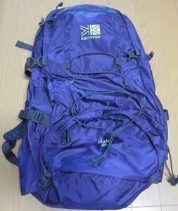 【中古】カリマー karrimor ●dale28　デール 28　パープル　紫