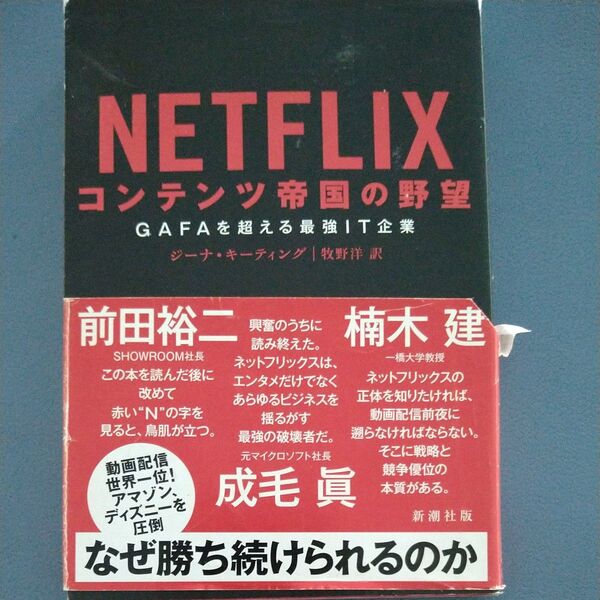 NETFLIXコンテンツ帝国の野望 GAFAを超える最強IT企業 ジーナ・キーティング/著 牧野洋/訳