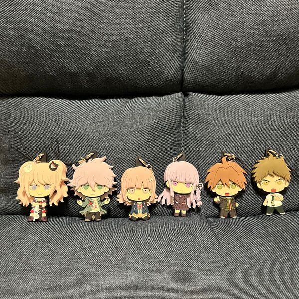 【美品】ダンガンロンパ ラバーストラップ(6個セット)