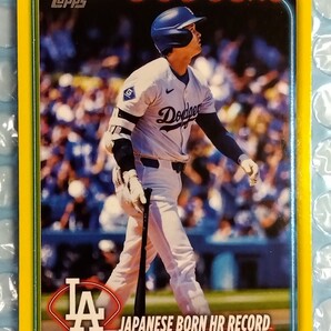 送料込即決 2024 Topps Update Series Yellow US123 Season Highlights Checklist 大谷翔平 イエローパラレル 3度目満票MVP