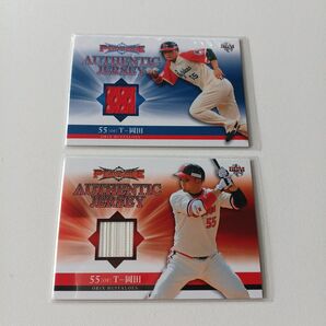 T-岡田 ジャージカード2枚セット BBM2012 オリックスバファローズ