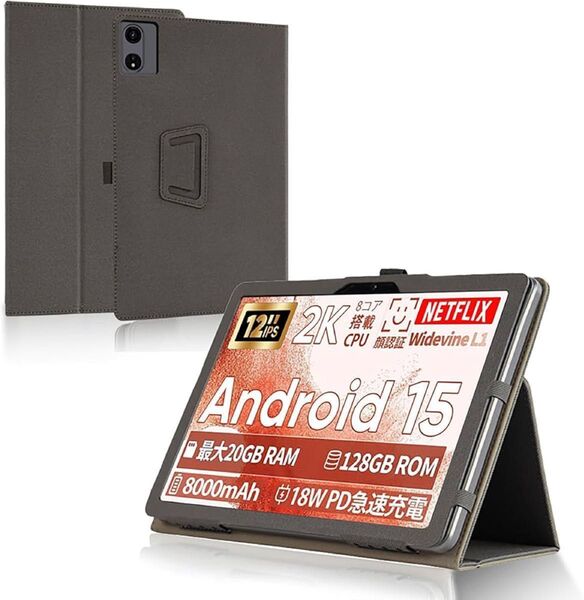 For COLORROOM A30MAX ケース 保護ケース 高級PU レザー 全面保護 調節可能 防水防汚