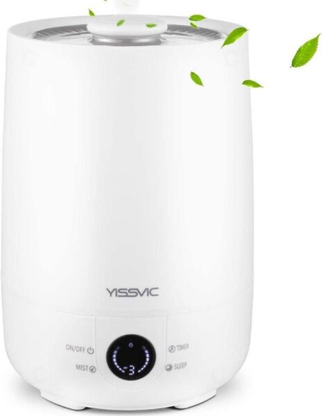 YISSVIC 加湿器 超音波式 4L 大容量 APJ-D629-S ホワイト