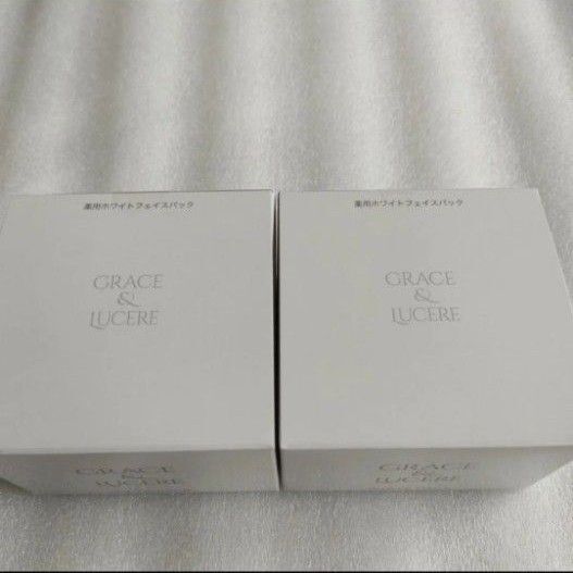 メビウス製薬 シミウスGRACE&LUCERE 薬用ホワイトフェイスパック simius2個セット