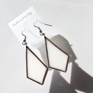ピアス イヤリング6 ステンドグラス ハンドメイド