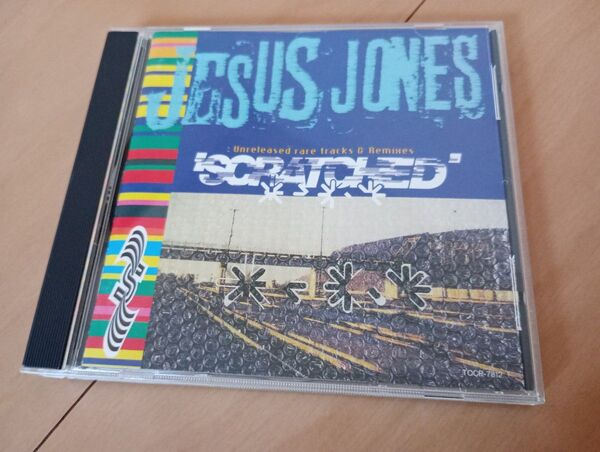 Jesus Jones「SCRATCHED」日本独自企画盤CD 15トラック 東芝EMI