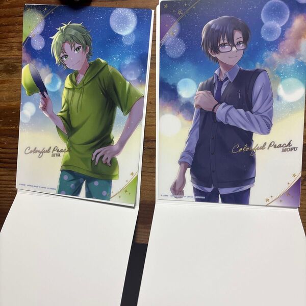 カラピチ シヴァとモフくんのクリアポスターです。