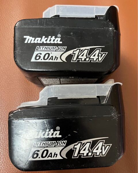送料無料 makita マキタ 純正リチウムイオンバッテリー マキタ14.4V BL1460B 2個セット 雪マーク 残量表示 自己故障診断