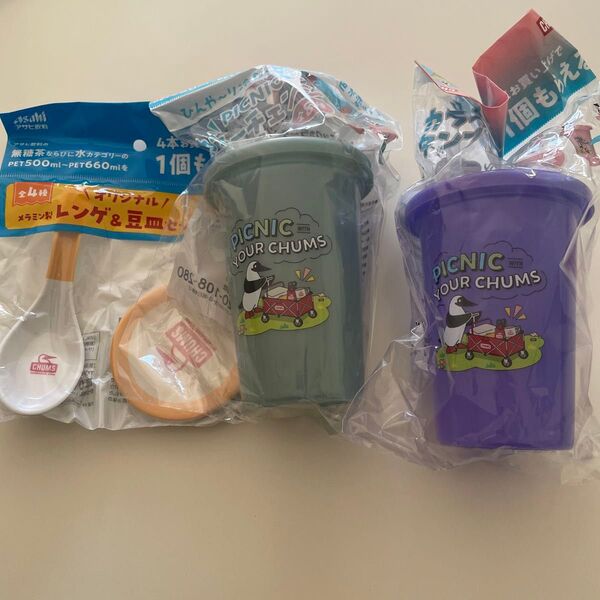 カラーチェンジカップ CHUMS レンゲ&茶皿セット