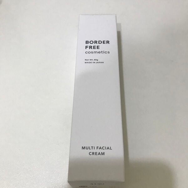 BORDER FREE ボーダーフリー マルチフェイシャルクリーム 新品