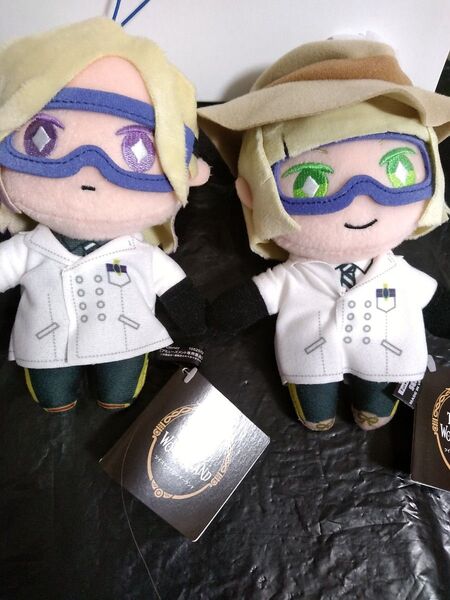 新品 2点 タグ付き ツイステ ヴィル ルーク 実験着 エクストラ EX ぬいぐるみ マスコット ちびぐるみ 運動着