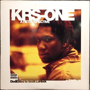 【US盤/HipHop/美盤(EX+)/2LP】KRS-One A Retrospective / 試聴検品済