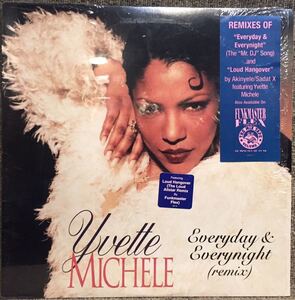 【US盤/HipHop,R&B,Swing/美盤(NM)/美品(シュリンク残)/12】Yvette Michele Everyday & Everynight (Remix) / 試聴検品済