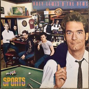 【JPN盤/Rock/美盤(EX)LP】Huey Lewis And The News Sports / 試聴検品済