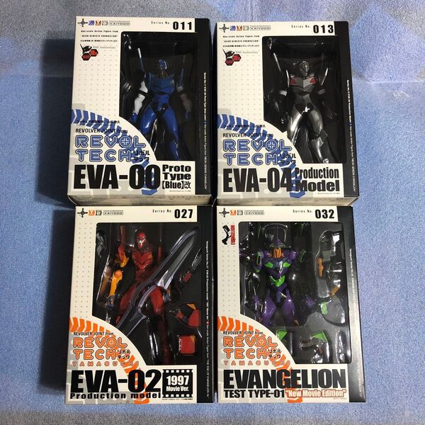 リボルテックヤマグチ No.13 EVA四号機 初号機 弐号機 他4個セット