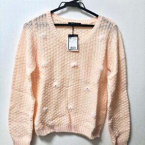 【新品タグ付き!!購入OK!!】INGNI春用花柄ニット