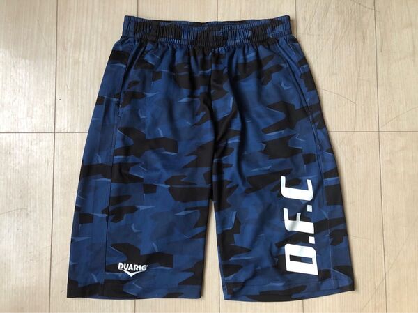 DUARIG ハーフパンツ 160 半ズボン ブルー 迷彩柄
