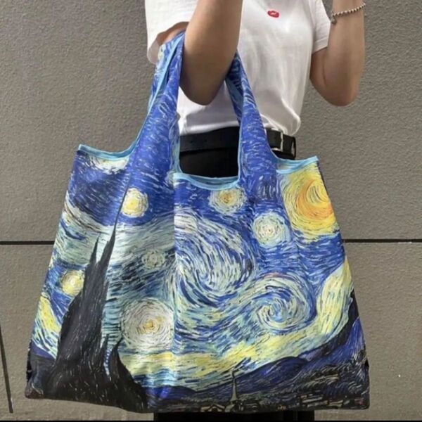 ゴッホ 星月夜 エコバッグ