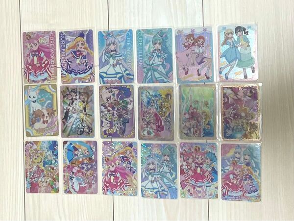 プリキュアオールスターズ キラキラカードグミ全18種コンプリート