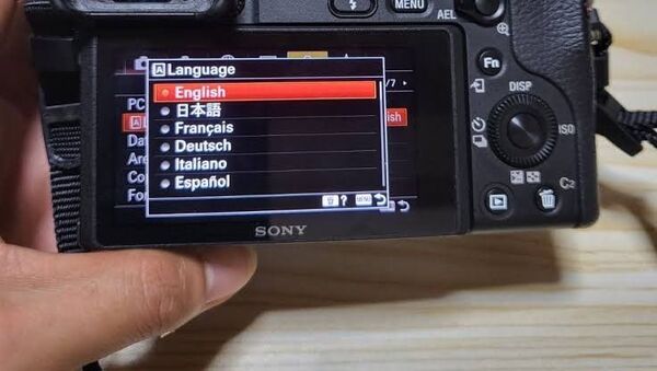 Sony A7IV/ A7c/ A7RIV...Unlock languages