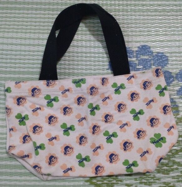 不二家ペコちゃん ミニトートバッグ