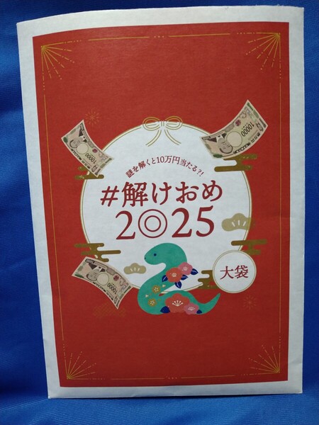 謎解きキット タカラッシュ おうちで宝探し #解けおめ2025大袋
