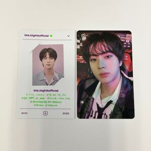 BTS シーグリ 2022 トレカ IDフォト JIN ジン