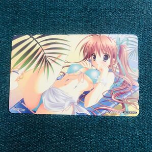 あかね色に染まる坂 ぱられる 長瀬湊 テレカ