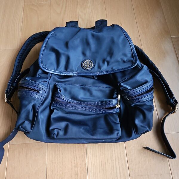 Tory Burch ネイビー リュック