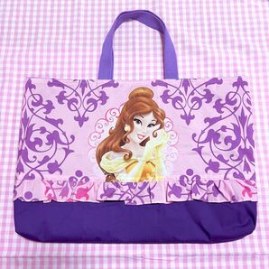 レッスンバッグ 入園 ディズニー レッスンバック ベル プリンセス 絵本袋 絵本バッグ 幼稚園 小学校