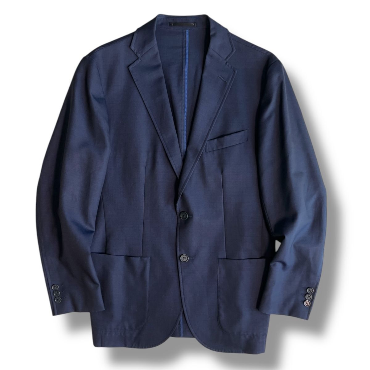 鎌倉シャツ　イタリア製ジャケット　L　 美品 Yahoo!オークション -「鎌倉シャツ ジャケット」(テーラード