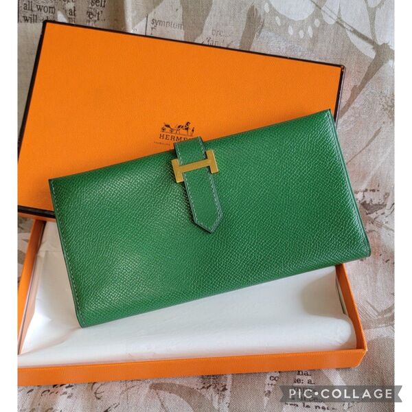 極美品 ヴィンテージ HERMES ベアン クラシック ヴォーグレネ クシュベル 廃盤品 超入手困難