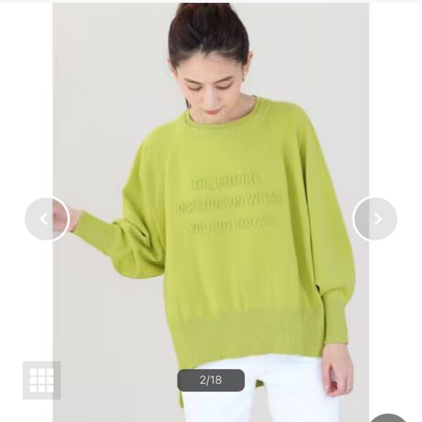 値下げ 新品 スコットクラブ ニット