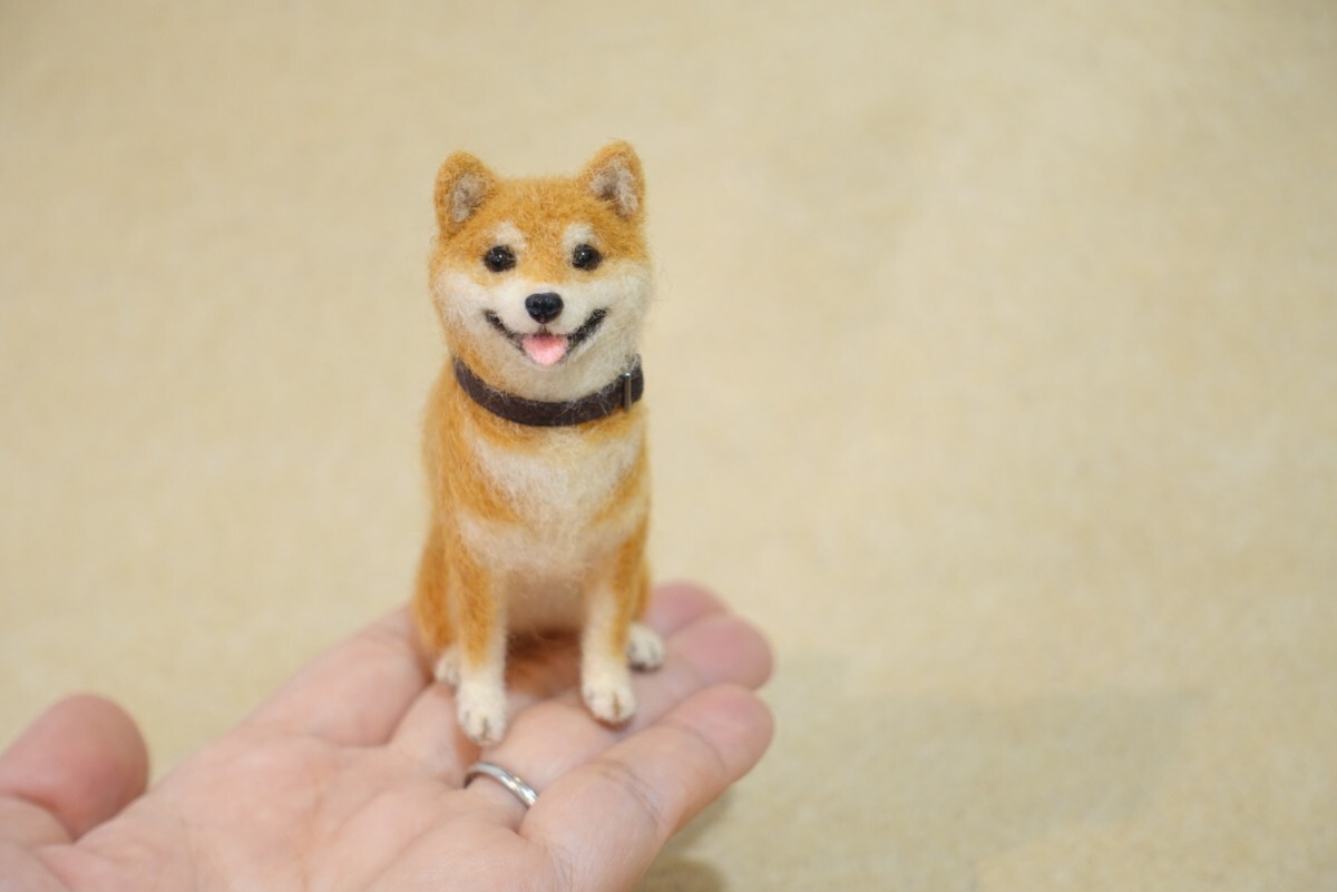Yahoo!オークション -「羊毛フェルト 柴犬」(羊毛フェルト Yahoo!オークション -「羊毛フェルト 柴犬」(羊毛フェルト