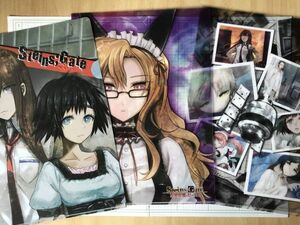 シュタインズ・ゲート　STEINS;GATE　タイトーくじ　I賞　クリアファイルセット　3枚セット　クリアファイル (4984)