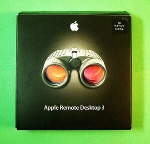 【4535】 Apple Remote Desktop 3 中古 アップル リモート デスクトップ 遠隔(操作,制御,管理)ソフト Mac用 リモートコントロール 画面共有
