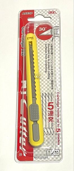 NTカッター カートリッジAD型 A553P イエロー