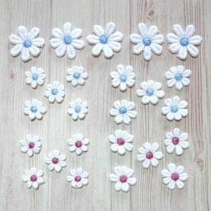 お花モチーフ 25個セット ハンドメイドパーツ