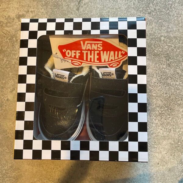 VANS 12-14cm ベビー靴 新品未使用 タグ付 ギフトボックス付