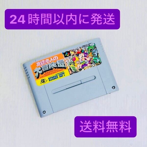 SFC スーパーファミコン ソフト 高橋名人の大冒険島