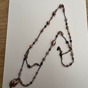 jean andre ネックレス ロング ピンク系