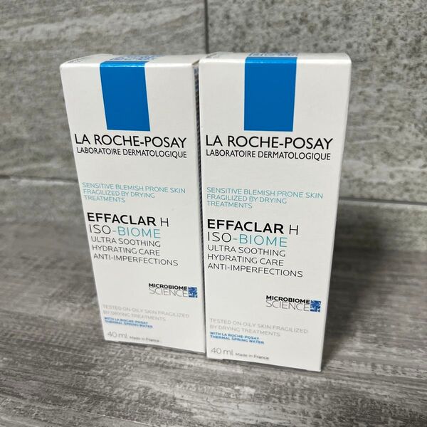 LA ROCHE-POSAY(ラロッシュポゼ) エファクラ H イソバイオームクリーム 40ml 正規品×2個セット