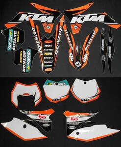 12-13 2012-2013 KTM EXC XC シリーズ デカール グラフィック 2