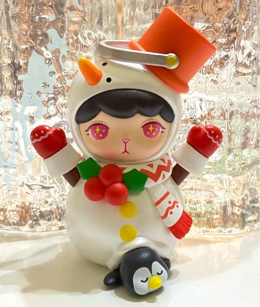 POPMART BUNNY Christmas 絶版 雪だるま フィギュア 一番くじ 可愛い