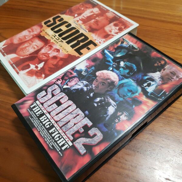 SCORE スコア/SCORE2 THE BIG FIGHT スコア2 ザ・ビッグファイト VHS