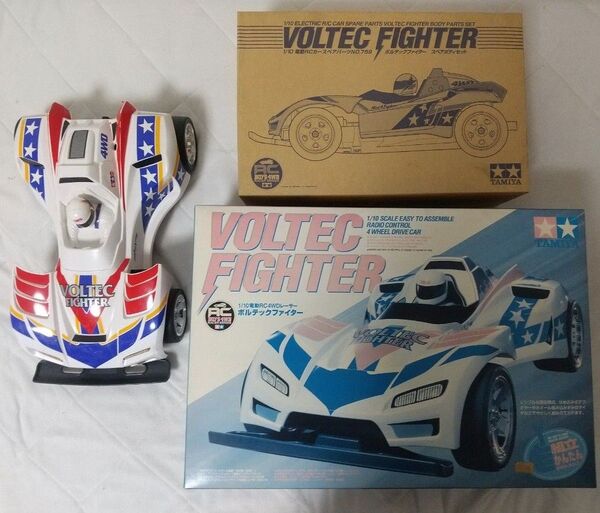 タミヤ 1/10 ボルテックファイター 2台&スペアボディ TAMIYA ジャンク