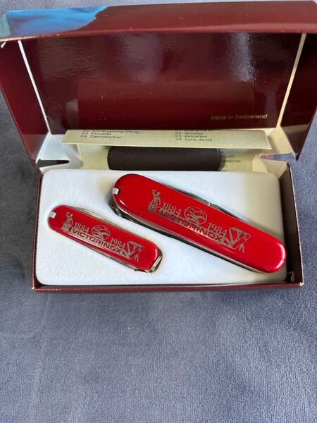 VICTORINOX 1884-1984 ビクトリノックス 100周年記念モデル アウトドア マルチツール アーミーナイフ