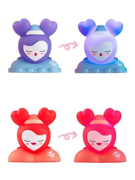 TWICE LOVELYS おやすみライトマスコット サナ、チェヨン