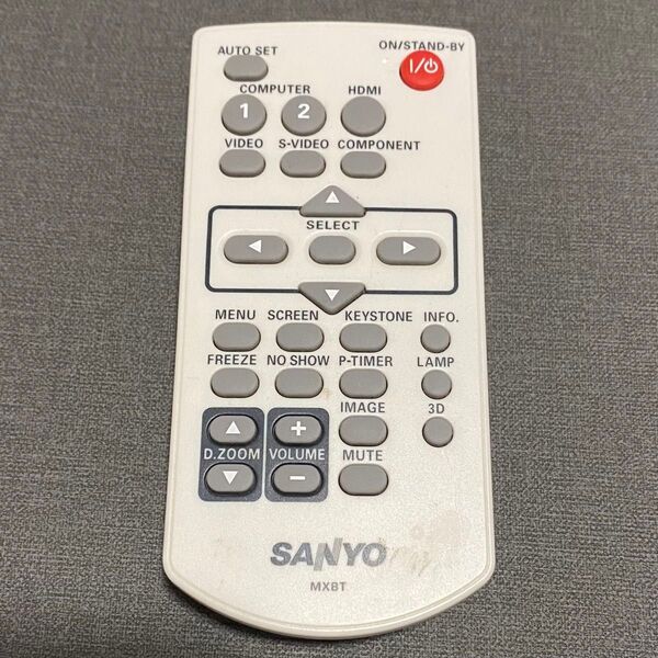 【中古】Sanyo サンヨー PDG-DWL2500J DLPプロジェクタ用 リモコン MXBT